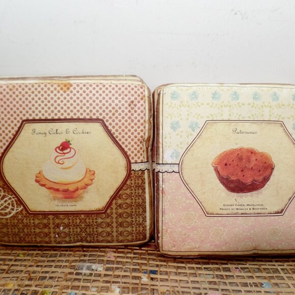 Terri Conrad French Pastry Coasters Set Of Four - Picture 6 of 11